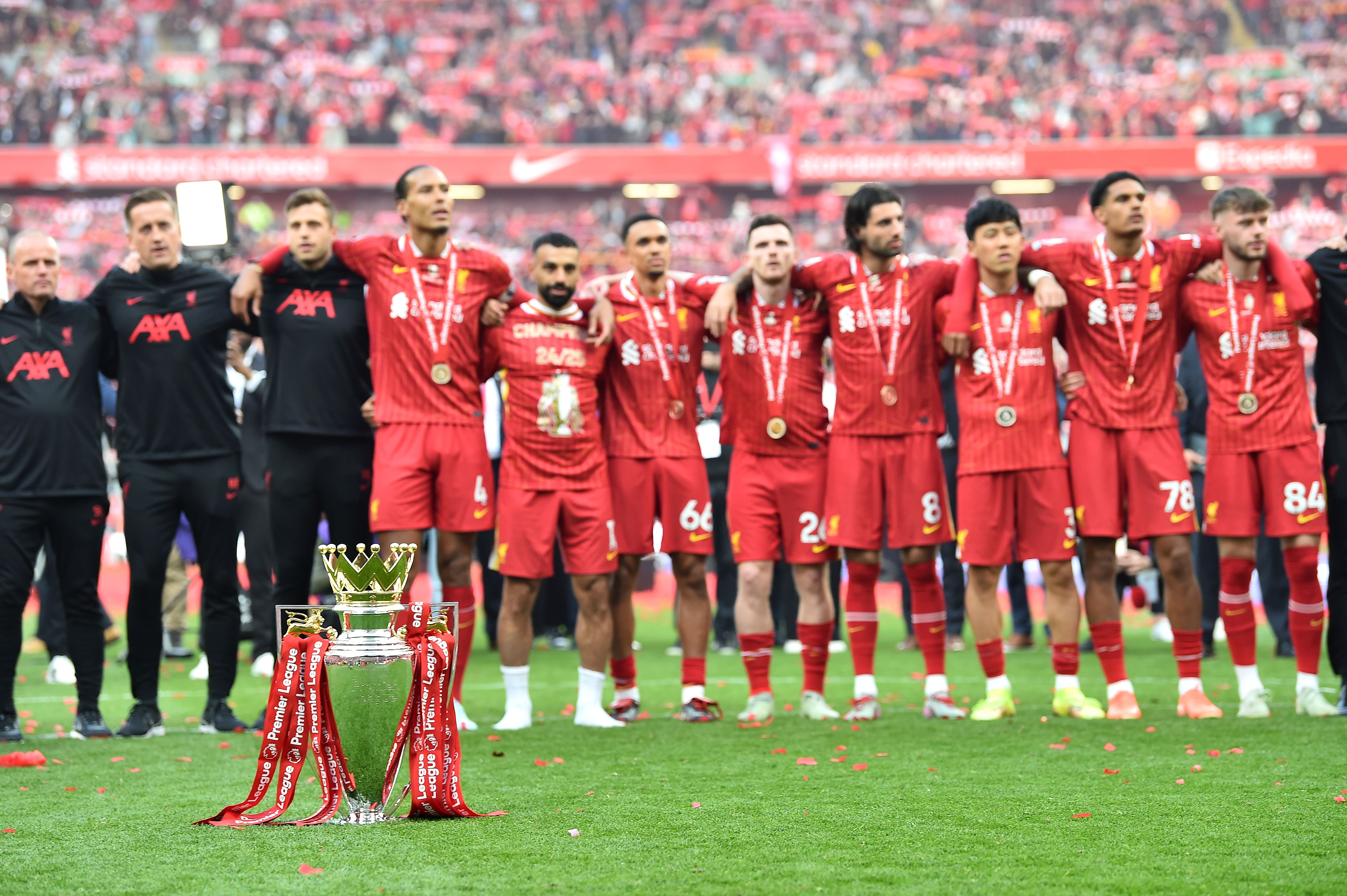 利物浦英超成绩